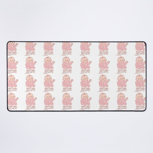 Item preview, Milk? Nah, oat latte. designed and sold by Le Monde De Rosie.
