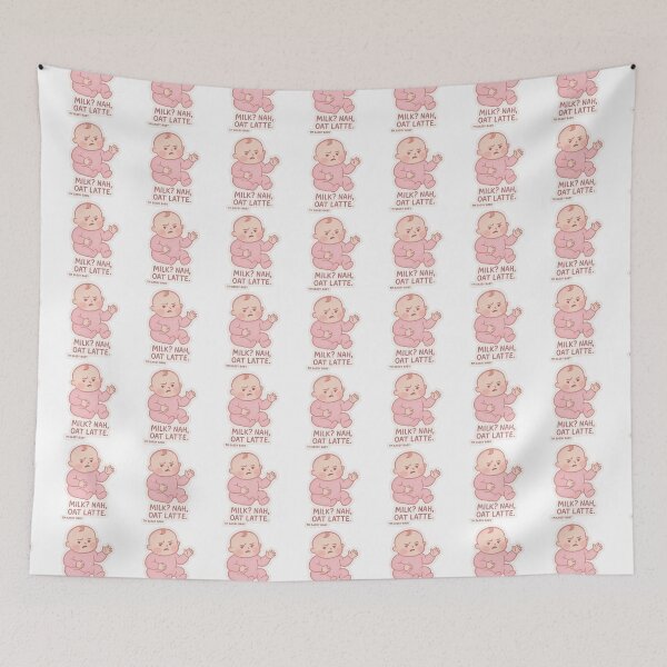 Item preview, Milk? Nah, oat latte. designed and sold by Le Monde De Rosie.