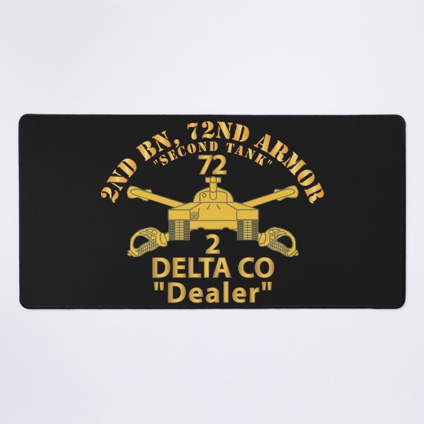 Item preview, Army - 2nd Bn, 72nd Armor - Second Tank - D  Co, Dealer - Armor Branch wo US Army X 300 designed and sold by Military Insignia Products.
