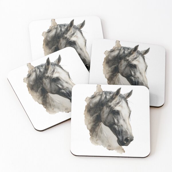 Item preview, Vintage Horse Head on Aged Parchment designed and sold by Inkspaced.
