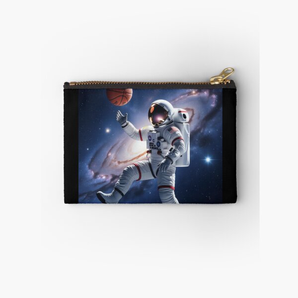 Item preview, Spaced Out Dunk: Astronaut Basketball Galaxy Art designed and sold by NovaMoodCo.