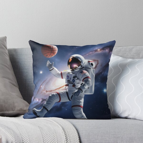 Item preview, Spaced Out Dunk: Astronaut Basketball Galaxy Art designed and sold by NovaMoodCo.