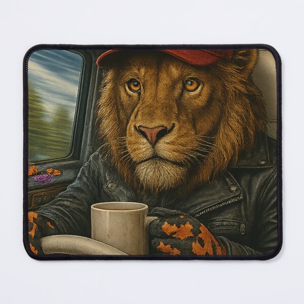 Item preview, 18-Wheeler – Halloween Lion Trucker Pumpkin Ride designed and sold by Zouky.art.