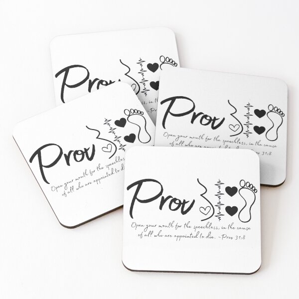 Item preview, Proverbs 31:8 designed and sold by LoveGraceValor.