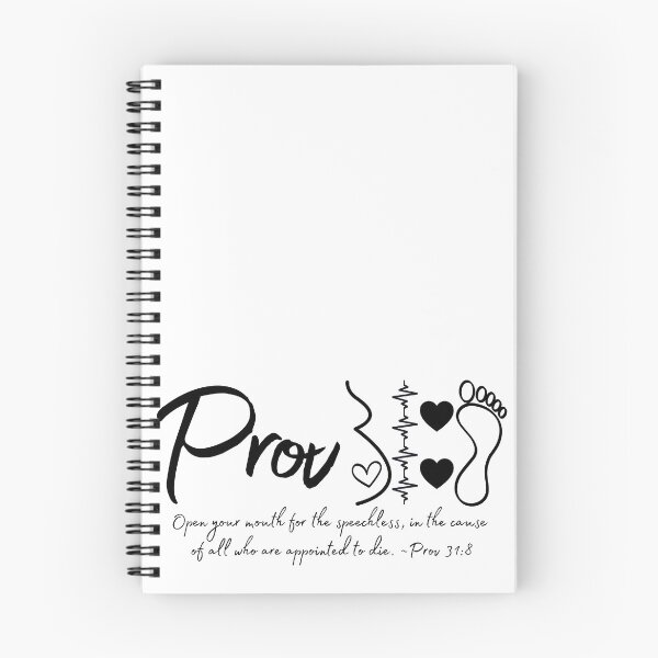Item preview, Proverbs 31:8 designed and sold by LoveGraceValor.