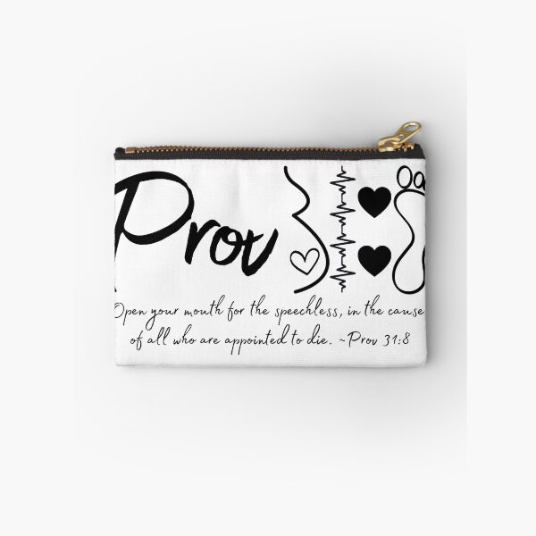 Item preview, Proverbs 31:8 designed and sold by LoveGraceValor.