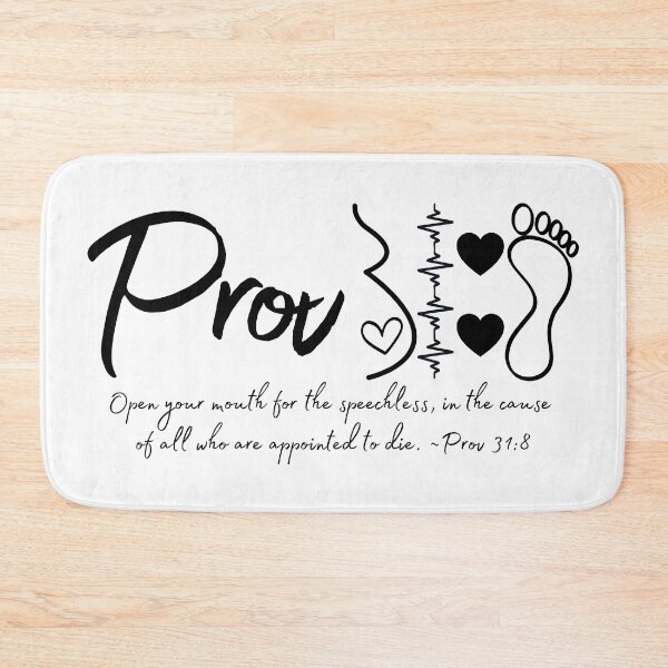 Item preview, Proverbs 31:8 designed and sold by LoveGraceValor.