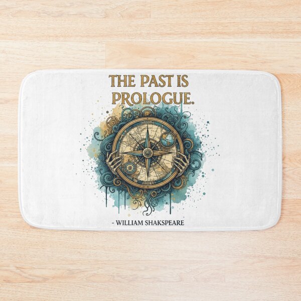 Item preview, Shakespeare "The Past Is Prologue" T-Shirt - Literary History Quote designed and sold by Boski22.