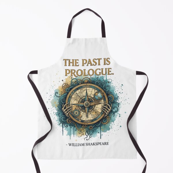 Item preview, Shakespeare "The Past Is Prologue" T-Shirt - Literary History Quote designed and sold by Boski22.