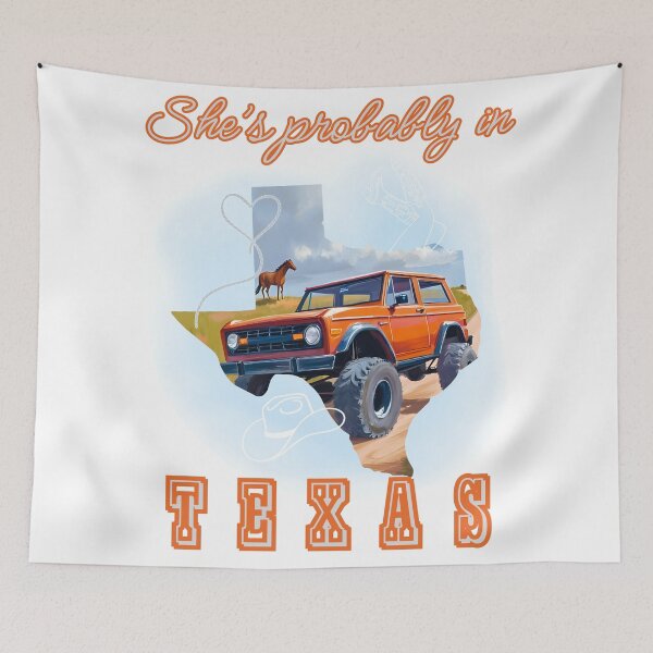 Item preview, She's Probably in Texas designed and sold by Craftonmegan.