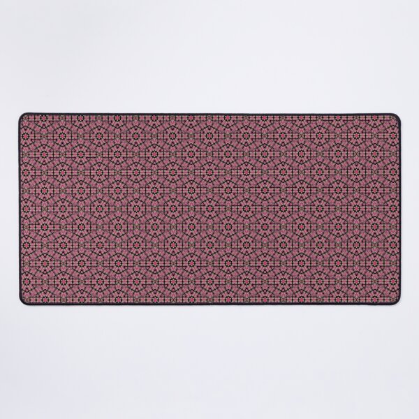 Item preview, Geometric Hexagon Shape Pattern in Crimson designed and sold by Artistestella.