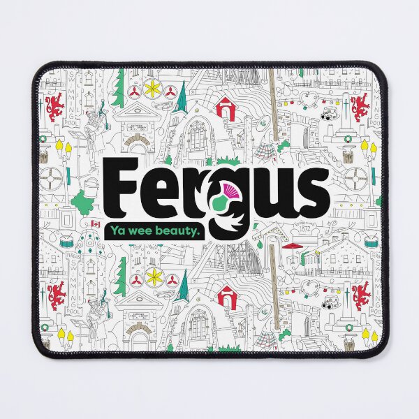 Item preview, Fergus Outlines: Ya Wee Beauty designed and sold by designedelora.