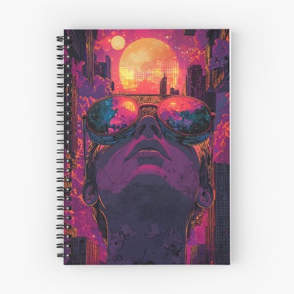 Item preview, Up & Down into your Mind | Saturated | Warm colors | Orange art | 300DPI | HD poster designed and sold by MetroEnvision.