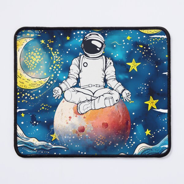 Item preview, Astronaut meditation - Space Astronaut Yoga designed and sold by MoSaid.