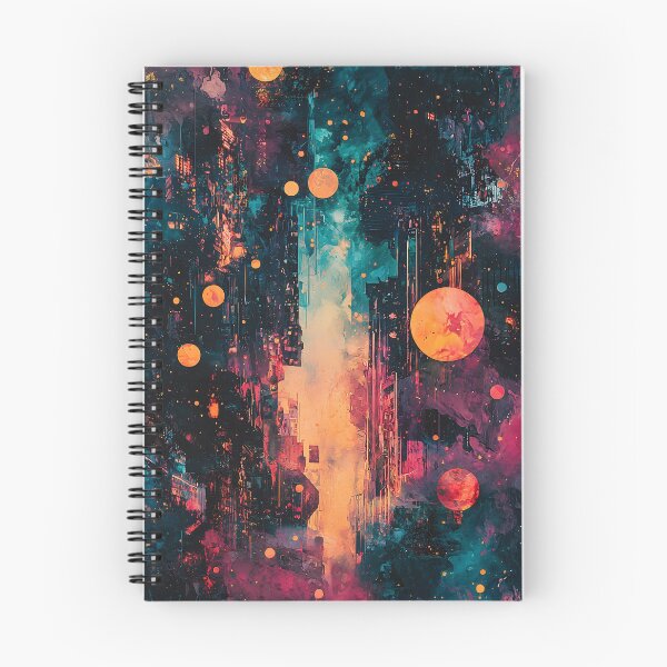 Item preview, Up in smokes of life | Saturated | Warm colors | Orange & Blue | Magenta | 300DPI | HD poster designed and sold by MetroEnvision.