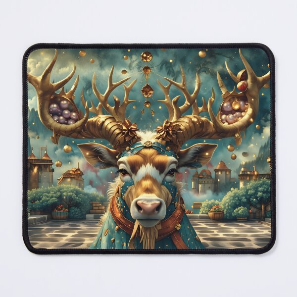 Item preview, Mythical Grand Reindeer designed and sold by MikesSweetTees.