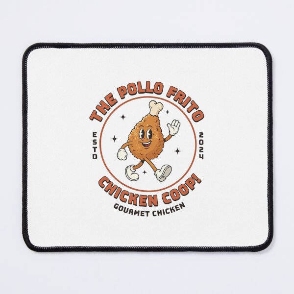 Item preview, The Pollo Frito Chicken Coop! Retro Fried Chicken Mascot designed and sold by HoopeStylee.