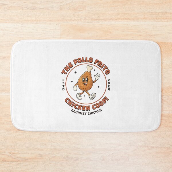 Item preview, The Pollo Frito Chicken Coop! Retro Fried Chicken Mascot designed and sold by HoopeStylee.