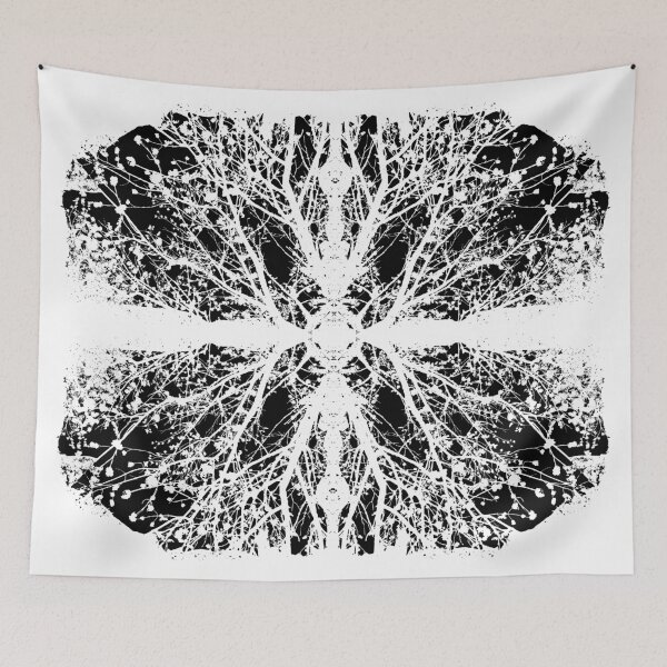 Item preview, Grunge mystique astral white trees. designed and sold by ATRA COMETA.