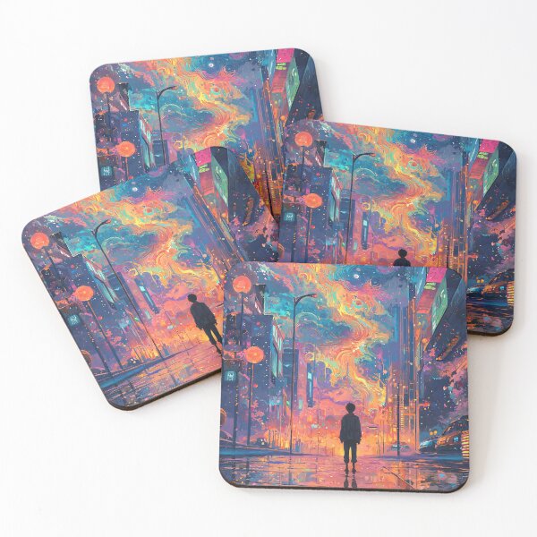 Item preview, A Whimsical View of Life | Saturated | Warm colors | Colorful | Magestic art | Fantastic | Hopemaxxing | 300DPI | HD poster designed and sold by MetroEnvision.