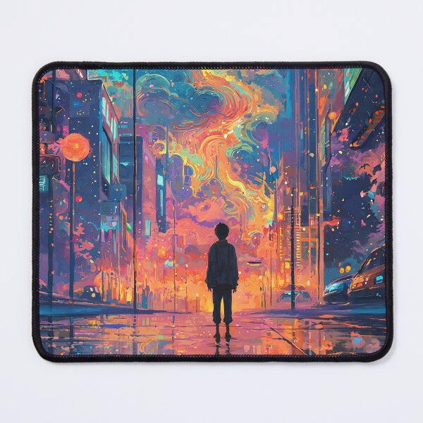 Item preview, A Whimsical View of Life | Saturated | Warm colors | Colorful | Magestic art | Fantastic | Hopemaxxing | 300DPI | HD poster designed and sold by MetroEnvision.