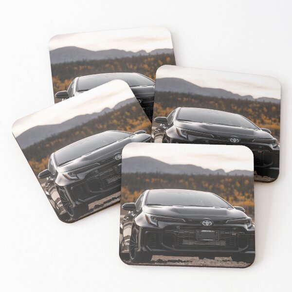 Item preview, 2025 Black Glossy Toyota GR Corolla in Mountains designed and sold by kenedyraemedia.