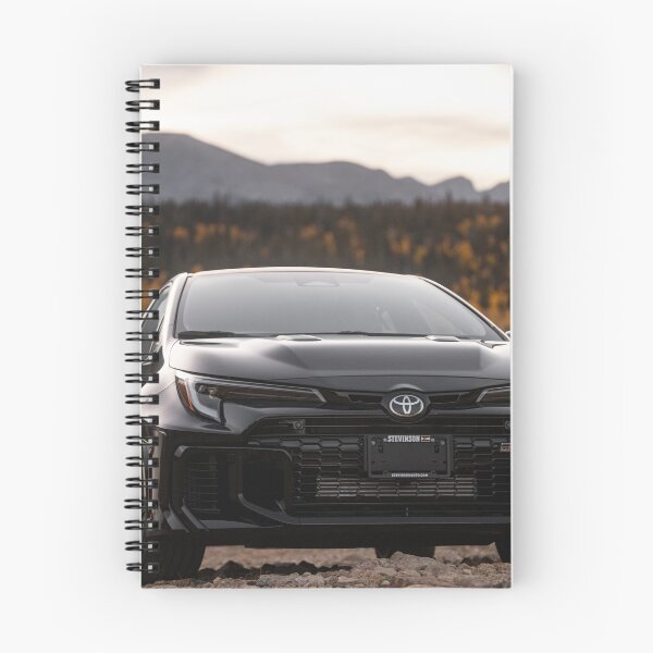Item preview, 2025 Black Glossy Toyota GR Corolla in Mountains designed and sold by kenedyraemedia.