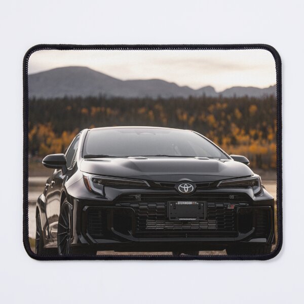 Item preview, 2025 Black Glossy Toyota GR Corolla in Mountains designed and sold by kenedyraemedia.