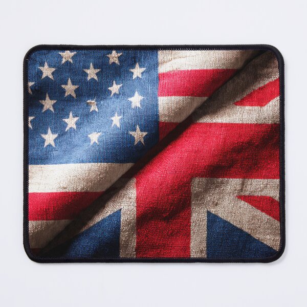 Item preview, British and American Flags designed and sold by rickgouletart.