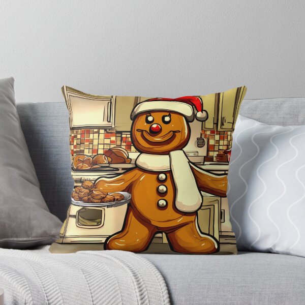 Item preview, Santa and the Gingerbread Men. designed and sold by Zofia Sosnecka.