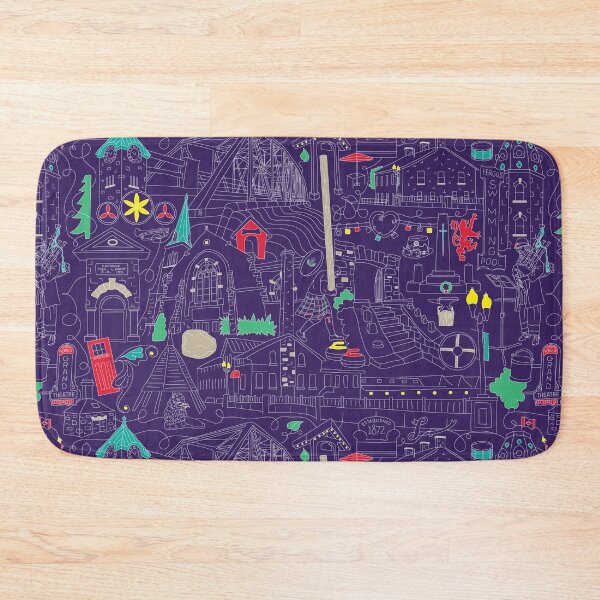 Item preview, Fergus Outlined - Indigo designed and sold by designedelora.