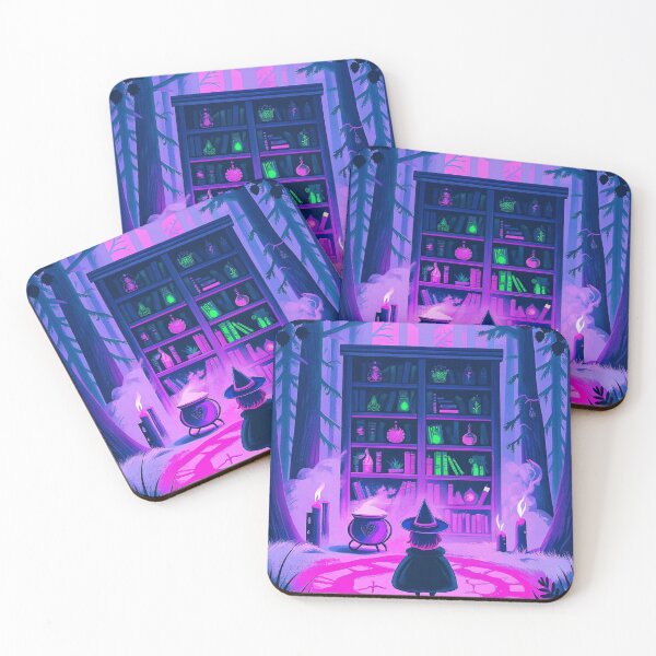 Item preview, Mystic Witch Library designed and sold by IreneCanovi.