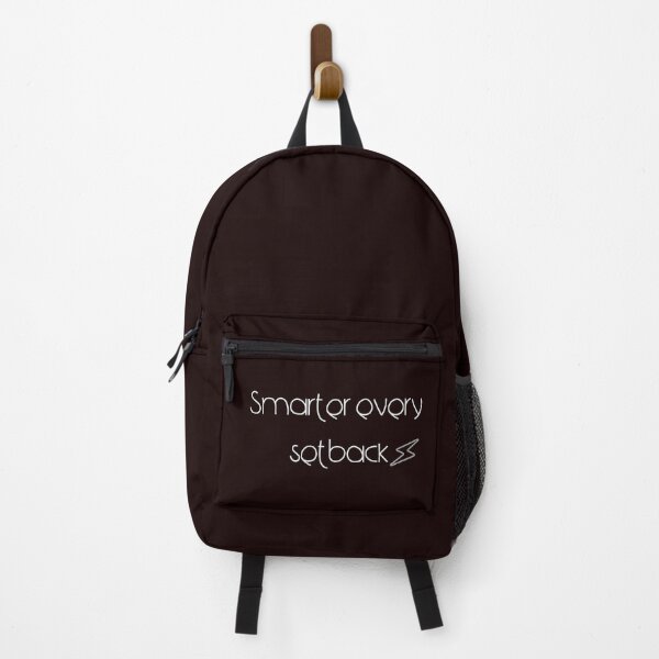 Item preview, Smarter Every Setback – Motivational Resilience Quote designed and sold by NCODesigns.