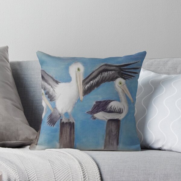 Item preview, 'Pelicans on the Poles' designed and sold by jansimpressions.