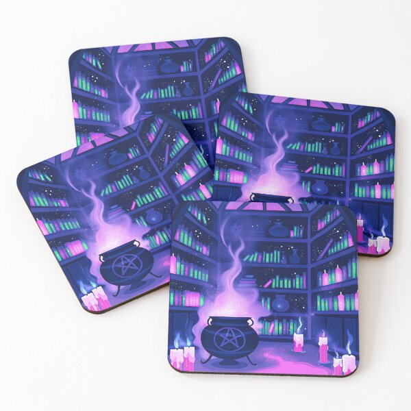 Item preview, Mystic Witch Library designed and sold by IreneCanovi.