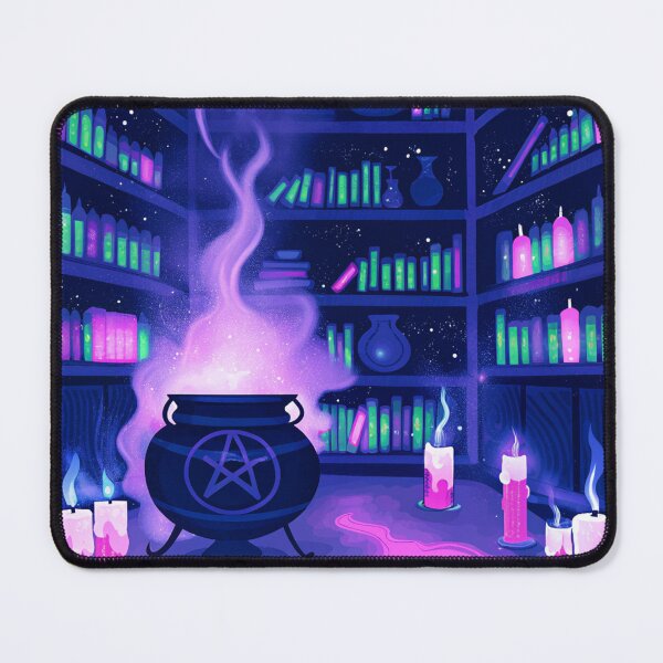 Item preview, Mystic Witch Library designed and sold by IreneCanovi.