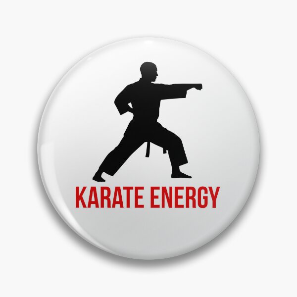 Item preview, Karate Energy – Martial Arts Silhouette Minimal Design designed and sold by MaxVibesWear.