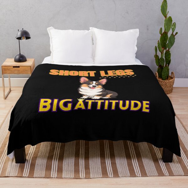 Item preview, Short Legs Big Attitude – Funny Corgi Design for Dog Lovers designed and sold by Kotalo.