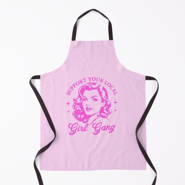 Item preview, Support Your Local Girl Gang – Retro Pin-Up Woman Illustration | Feminist Empowerment Art designed and sold by TheArtisticPres.