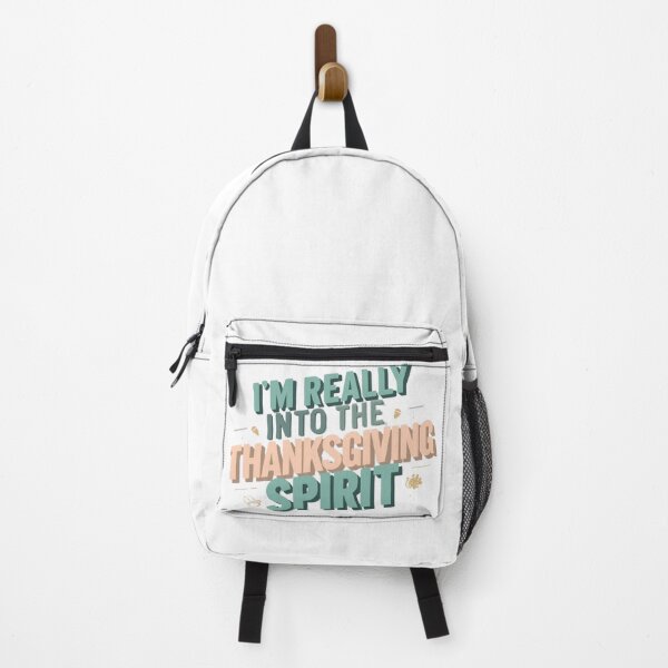 Item preview, I’m Really Into The Thanksgiving Spirit | Retro Pastel Holiday Typography designed and sold by jelonkaa.