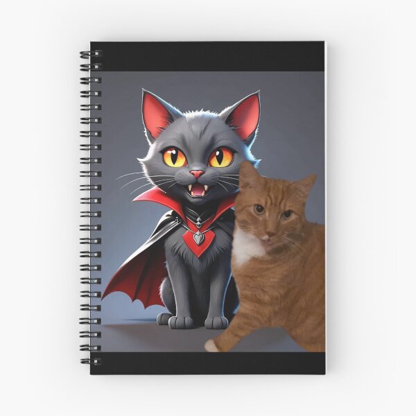 Item preview, Dracula-Cat: Graphic Familiar designed and sold by The Upsy & Rascals Co..