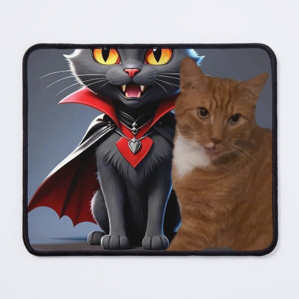 Item preview, Dracula-Cat: Graphic Familiar designed and sold by The Upsy & Rascals Co..