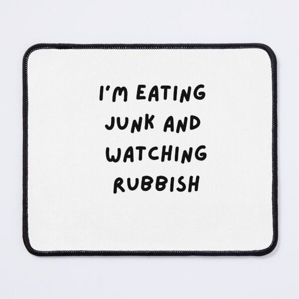 Item preview, I'm eating junk food designed and sold by ThreeTulipsBook.