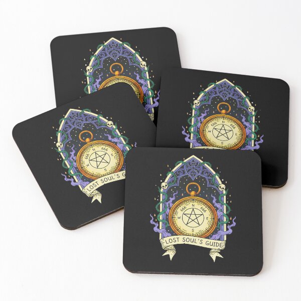 Item preview, Witchy Guide Dark Satanic Compass designed and sold by CoffinsArt.