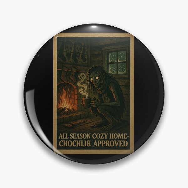 Item preview, Slavic House Spirit Art – Domovoi (Chochlik) by the Hearth, Witchy Cottage Decor designed and sold by JacobKAurumhead.