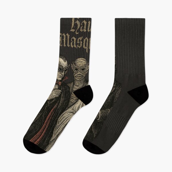 Item preview, Haunted Masquerade – Gothic Monsters’ Ball Illustration designed and sold by KrintoryTees.
