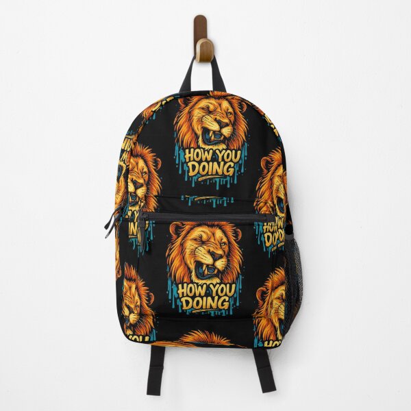 Item preview, Graffiti Lion Winking "How You Doing" Street Art T-Shirt Design designed and sold by Pet Lovers Market.