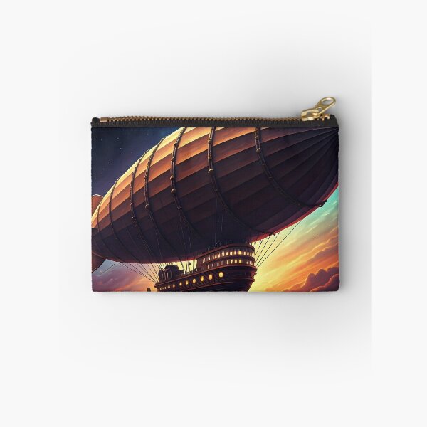 Item preview, Majestic Sky Traveler – The Timeless Zeppelin designed and sold by PawPrintedArt.