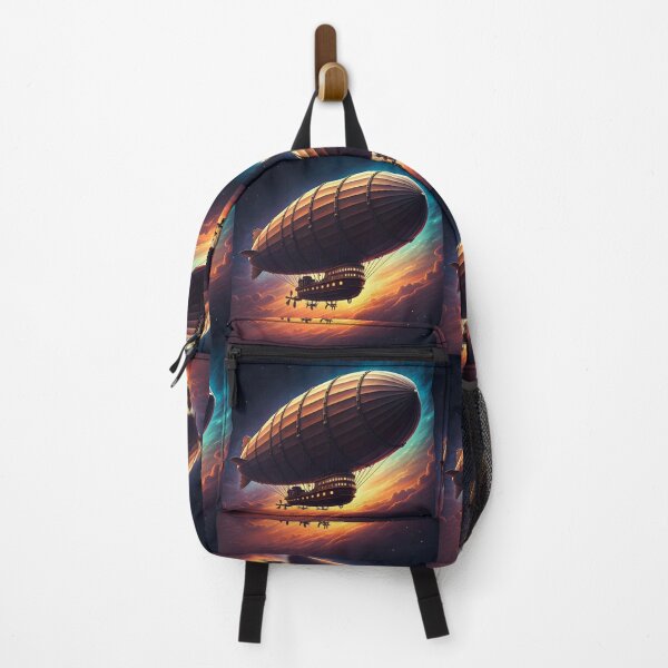 Item preview, Majestic Sky Traveler – The Timeless Zeppelin designed and sold by PawPrintedArt.