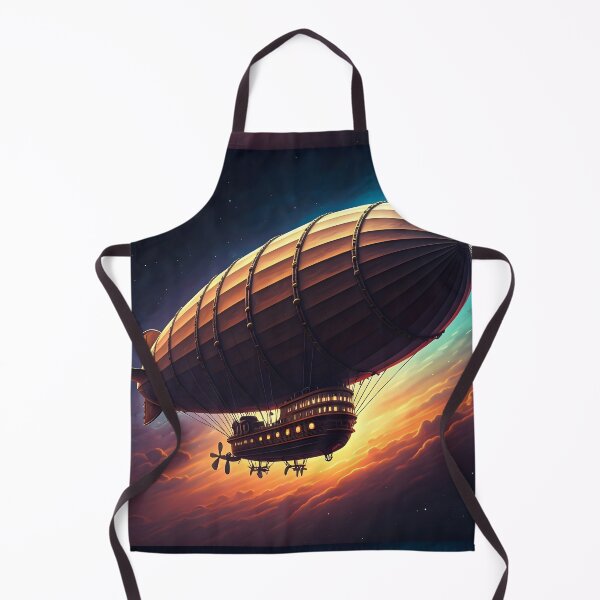 Item preview, Majestic Sky Traveler – The Timeless Zeppelin designed and sold by PawPrintedArt.